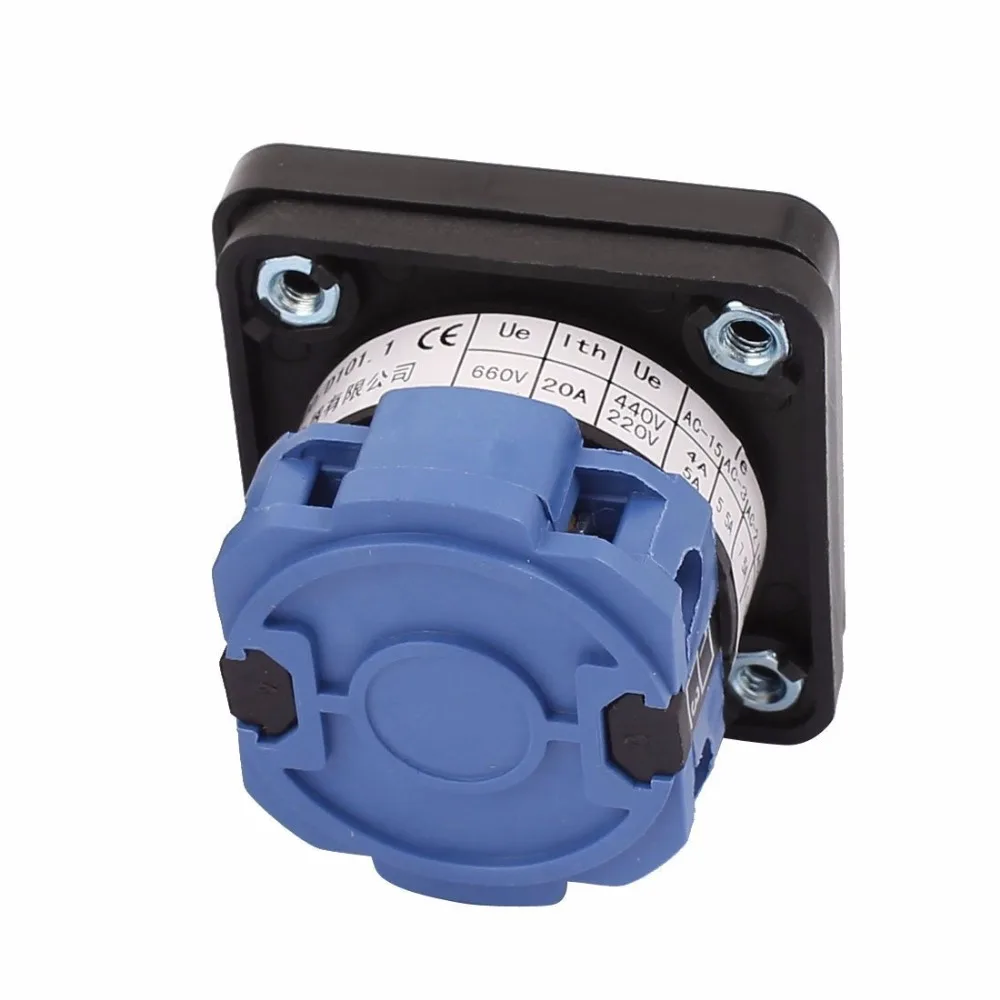 SZW26 20/101 1 AC 660V 20A фиксирующий 4 контактный 3 позиционный комбинированный