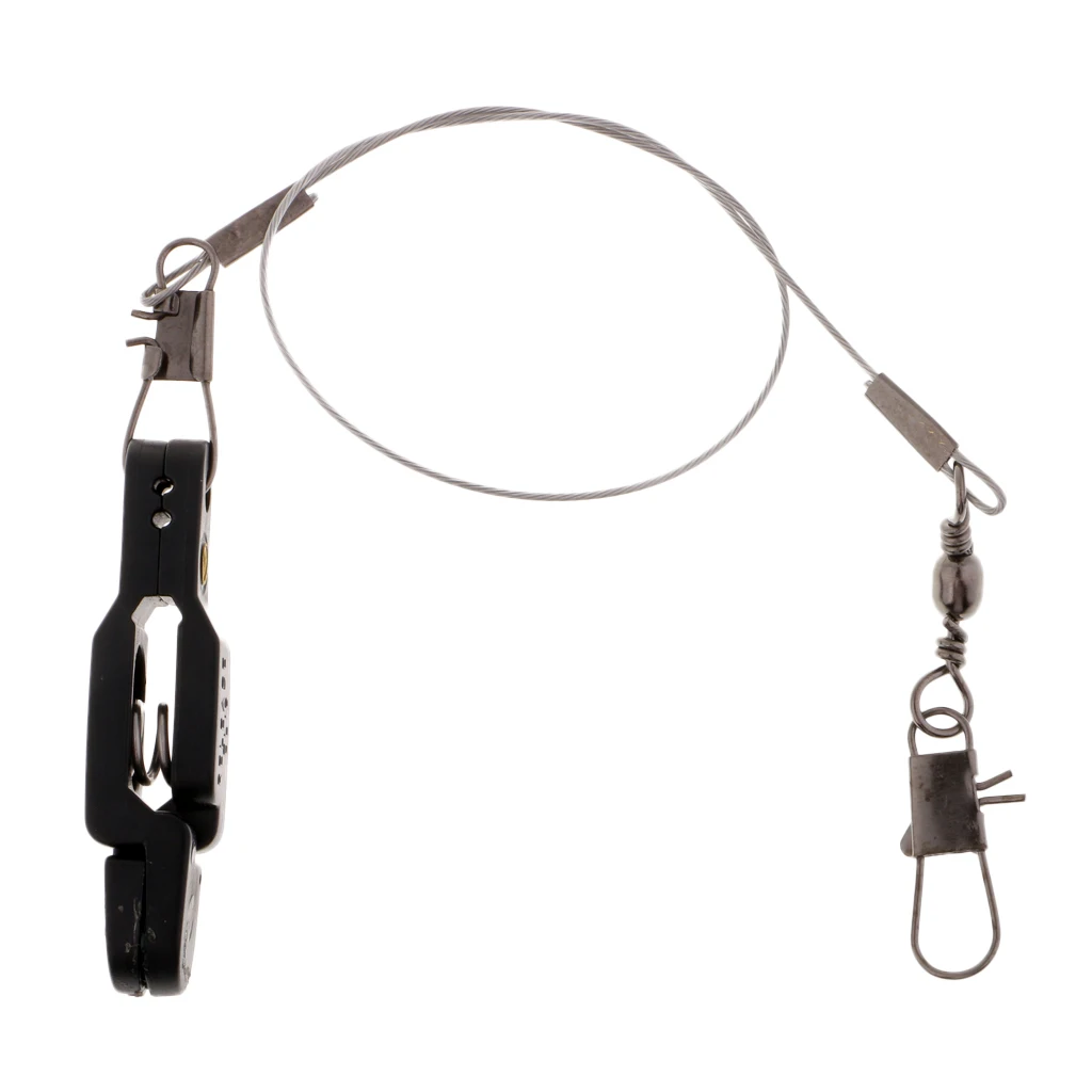 

Snap Weight Line Leader Release Clip with Leader for Planer Board Offshore Fishing Downrigger Accessories