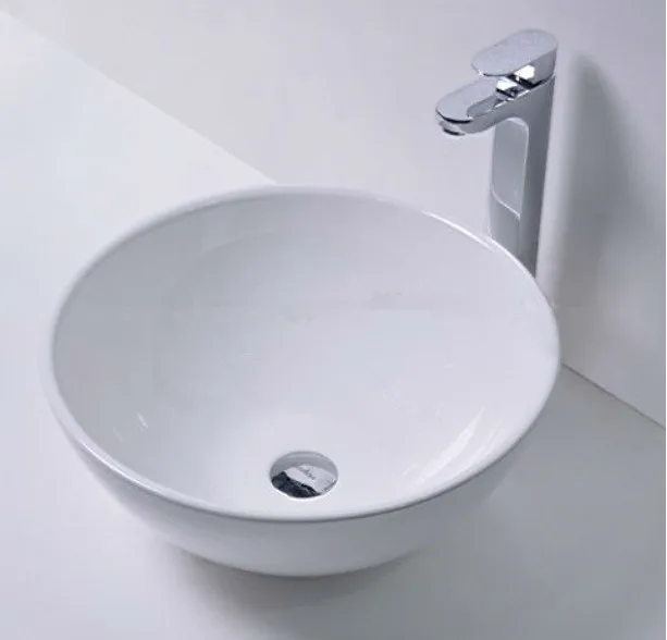 Round bathroom solid surface stone counter top sink fashionable wash bowl RS38170 | Обустройство дома