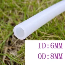 6*8 мм водный воздушный кремнезем шланг для геля силиконовая труба соединение для труб клапан насос аквариум diy части Россия