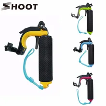 Shoot bobber flotante mango con disparo de pistola y clip de teléfono gadgets juego para go pro gopro hero 3 + 4 3 accesorios