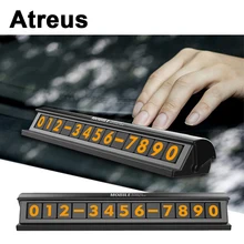 Atreus парковка карта наклейки украшения может скрыть номер телефона для BMW e46 e39 e36 Audi a4 b6 a3 a6 Renault duster Lada granta