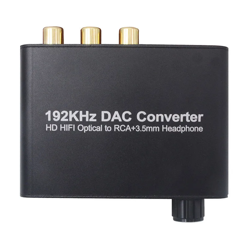 192 кГц DAC 5.1CH Hifi цифро аналоговый преобразователь оптический Toslink коаксиальный к RCA