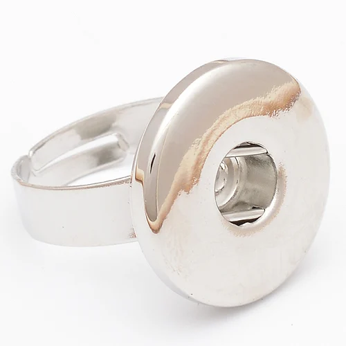 

Wholesale button ring, ginger button rings, adjustable size, NR4003