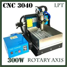 JFT New Design 300W Engraving Machines with Water Tank 4 Axis CNC Machine with Parallel Port Good Price CNC Router 3040
