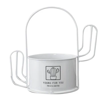 

Funny Creative Beautiful Iron Cactus Flower Pot Ornament Flowerpot Decor Flowerpot For Bedroom Garden Home