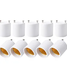 GU24 к E26 E27 адаптер Максимальная мощность 1000 Вт термостойкого 200 градусов огнестойкие преобразует GU24 Pin база светильник чтобы E26 E27