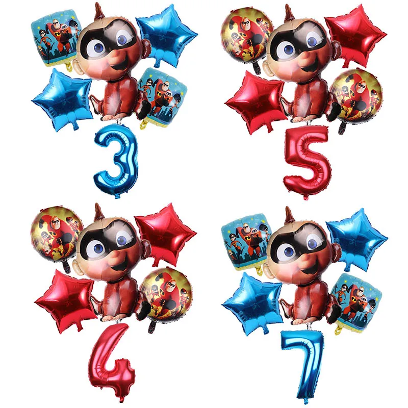 Los Increibles 2 Bebe Jack Jack 32 Foil Balloon Superheroe Fiesta Decoracion