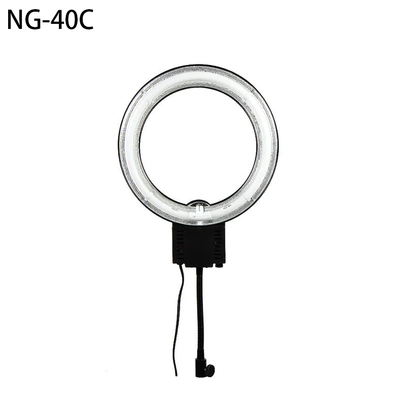 

40W Ring Shaped NG-40C 1297LM 5400K Macro Photography Light Ring Light Circle Ring lamp For Photography video Lighting portrait