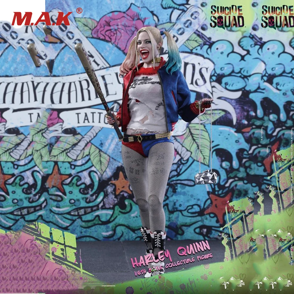 Collectible Hot Toys 1:6 Scale Suicide Squad Harley Quinn MMS383 Full Set Action Figure for Holiday Gift Collectible Hot Toys 1:6 Scale Suicide Squad Harley Quinn MMS383 Full Set Action Figure for Holiday Gift
