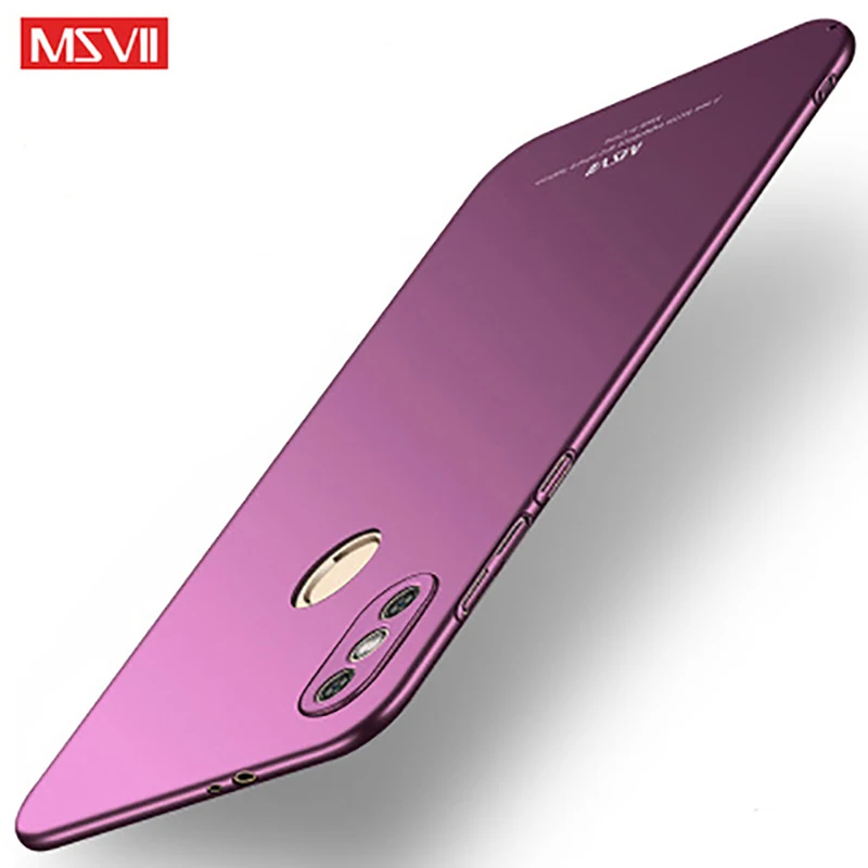 

MSVII Phone Case Shockproof PC Cover On For Xiaomi Redmi Note 5 Pro Note5 5Pro 2/3/6 32/64 GB Xiomi Xaomi Protective Bumper