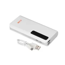 Оригинал teclast 10000 мАч power bank для android/iphone 2usb мобильных питания смарт-цифровой дисплей power bank dropshipping