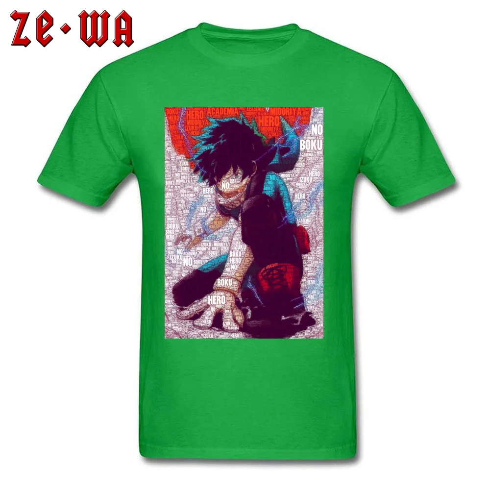 Izuku Midoriya Boku без герой Футболка My один для всех супер Аниме футболки плюс ультра