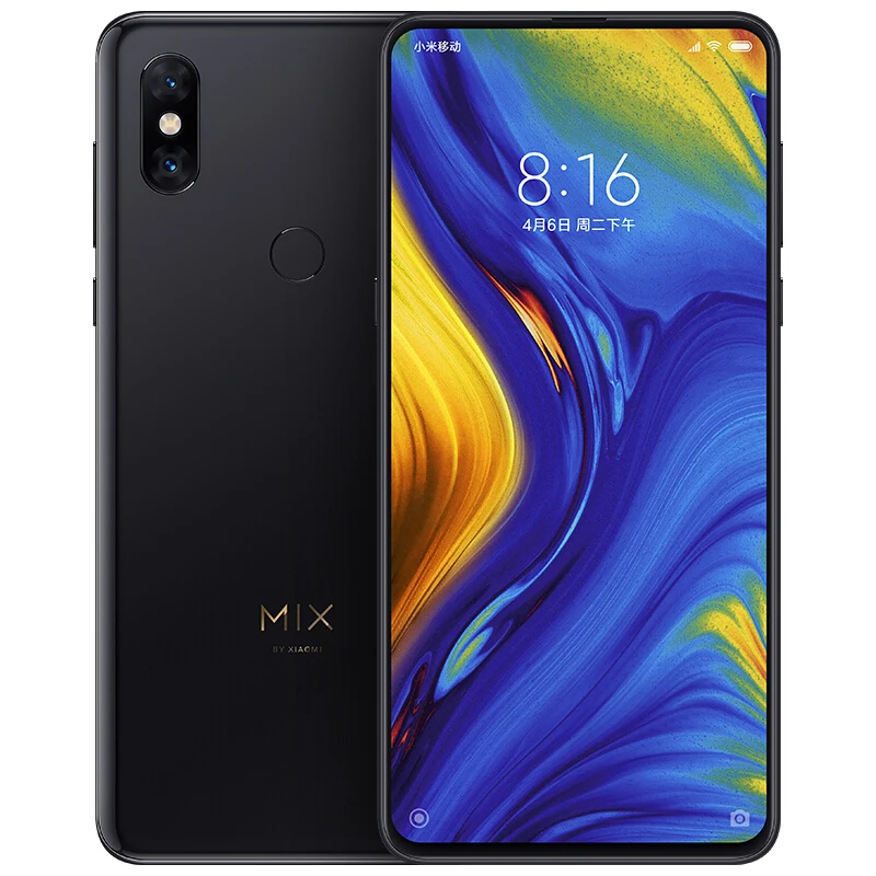 Глобальный Встроенная память Xiaomi mi x 3 8 Гб Оперативная память 256 ГБ Встроенная память Snapdragon 845 Octa Core 24 + 2 Мп 6,39 дюйма, разрешение Full Экран Qi Бесп...