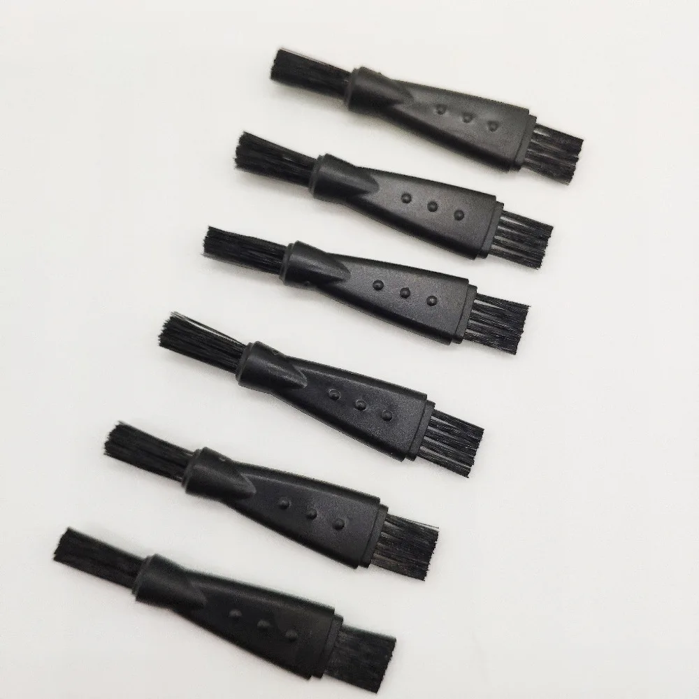 

6PCS Shaving Razor Cleaning Brush in Black for any Electric Shaver blade for Braun Philips Xiaomi Kemei shavers etc