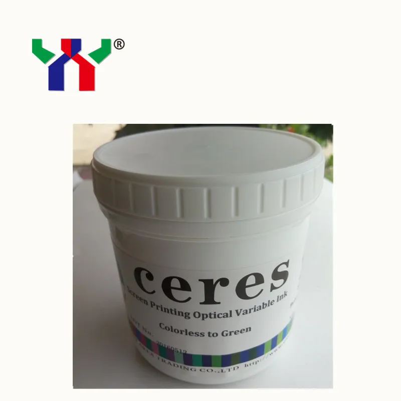 

C2 Colorless to Green Printing Optical Variable Ink 0.5KG/pack