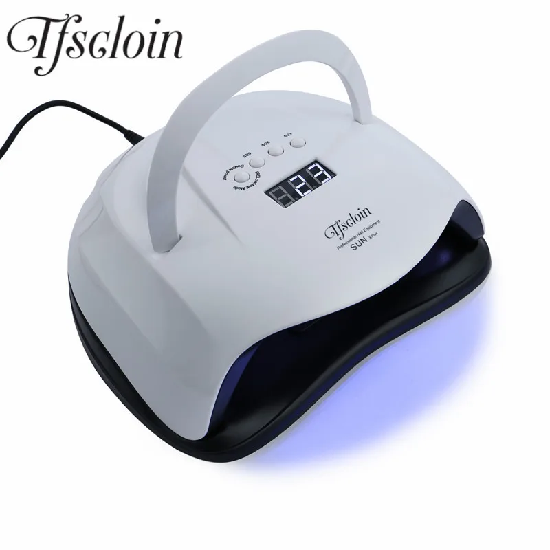 80W UV LED Nail Lamp Professional Sunlight Gel Polish Machine 10s/30s/60s/99s Timer Smart LCD Display For Manicure |