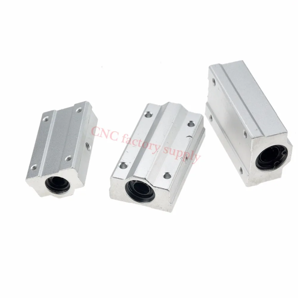 BRDI11241 Bearings 1Pcs SC8LUU SCS8LUU 8mm/10mm/12mm/16mm/20mm/25mm/30mm Long Type Linear Ball Bearing Block for Shaft CNC Router BRDI11241 Bearings 1Pcs SC8LUU SCS8LUU 8mm/10mm/12mm/16mm/20mm/25mm/30mm Long Type Linear Ball Bearing Block for Shaft CNC Router