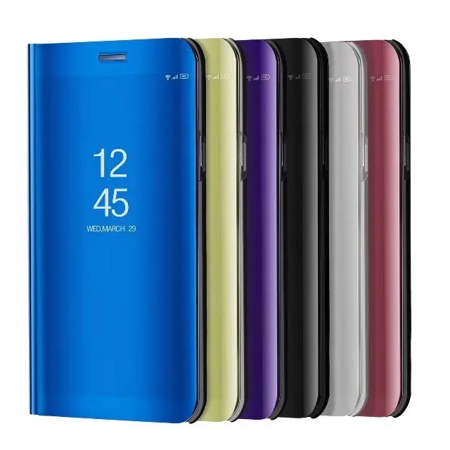 Для Huawei Y7 Prime 2018 чехол для телефона роскошный зеркальный вид задняя крышка