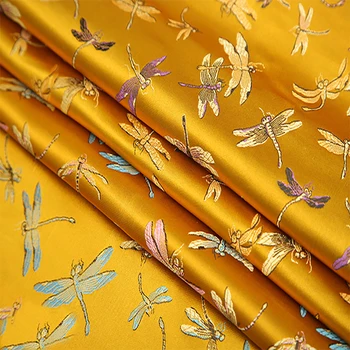 

Best selling Metallic Jacquard Brocade Fabric for DIY sewing Coat Dress Skirt patchwork home decoration