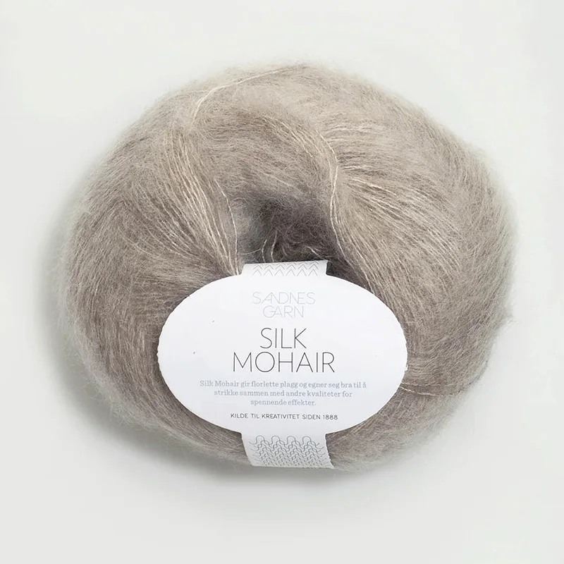1*50g Silk Mohair yarn mohair wool blended handknitting yarn