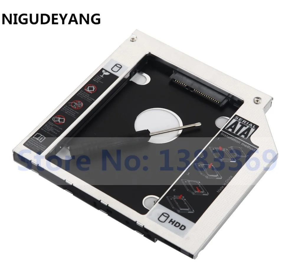 NIGUDEYANG SATA 2nd жесткий диск HDD SSD лоток Caddy для MSI GT72S 6QE BU50N BU10N BU40N