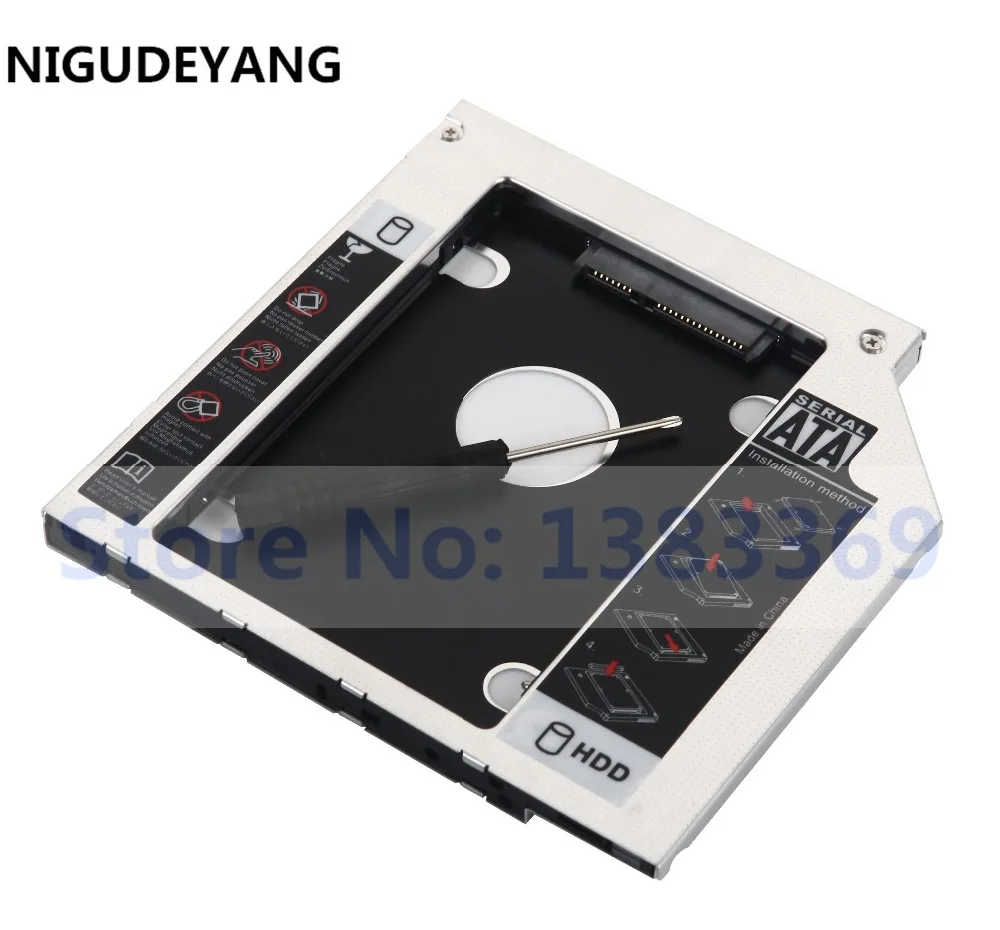 NIGUDEYANG SATA 2 й жесткий диск HDD SSD лоток Caddy для MSI GT72S 6QE BU50N BU10N BU40N|Корпус жесткого