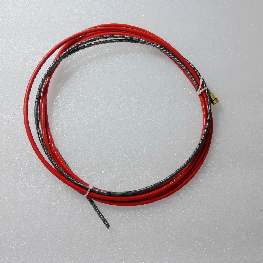 

24KD Binzel Type Mig MAG Torch Wire Steel Liner 180A 3M 1.0-1.2mm