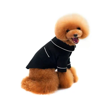 

Pet Dog Pajama Solid Color Button Thin Puppy Clothes Vest for Small Dogs TB Sale
