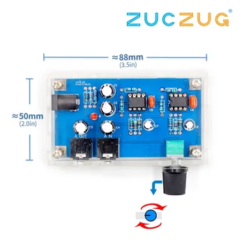 

Portable Headphone Amplifier Board Kit AMP Module Kit For Classic 47 DIY +case