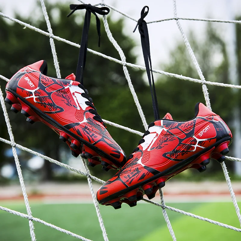 جديد داخلي الصالات الأحذية الطويلة الخاصة بكرة القدم رياضية الرجال رخيصة لكرة القدم المرابط Superfly الأصلي جورب أحذية كرة القدم مع حذاء من الجل...