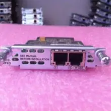 Используется VIC-2FXO голосовой модуль маршрутизатора