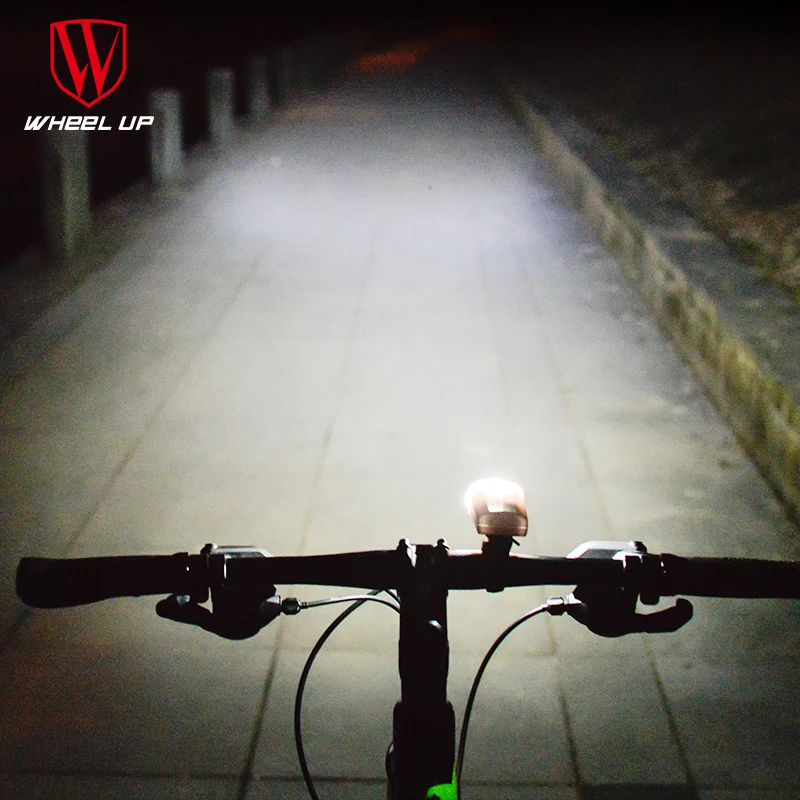 Perfect Wheel up bike light bike waterproof IPX4 headlight USB Rechargeable Mini Anti-glare XPE lamp beads projector bike light 3