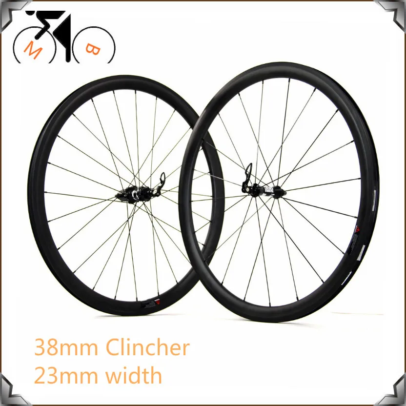 2016 Ultra Road Bicycle Wheel Carbon Road Bike Wheels 38mm Carbon