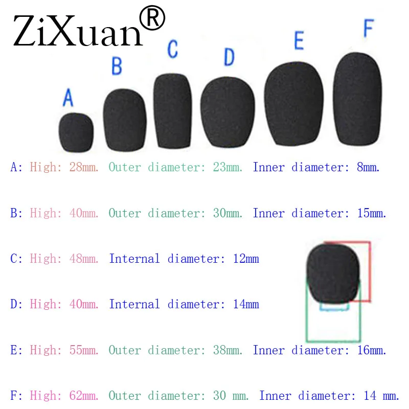Гарнитура насадка-губка для микрофона крышка, гарнитура, петличный микрофон, ветрозащитный хлопок, сценическое представление конференц микрофон крышка