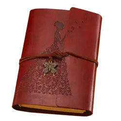 Творческий Классический Мягкая обложка крафт-бабочка на ноутбук Traveler журнал дневник подарок студенту офисная техника