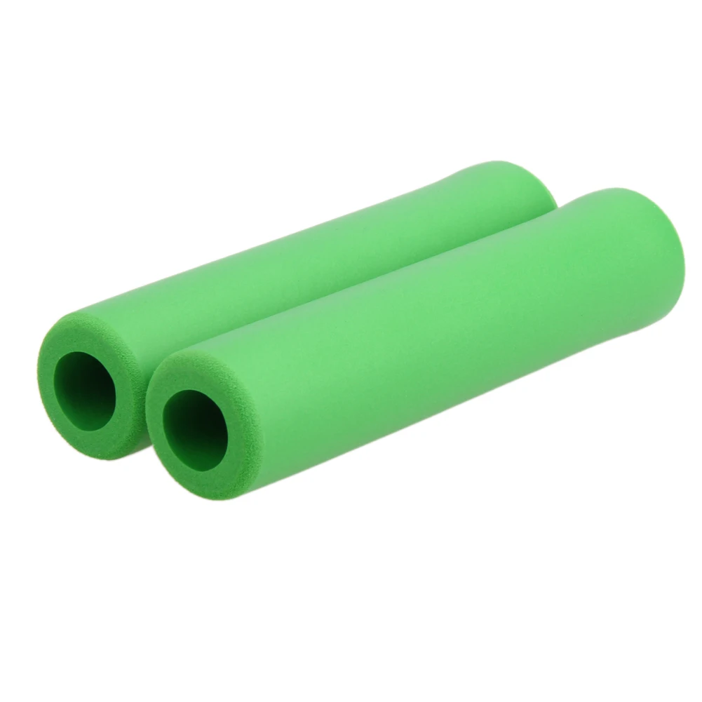 

Soft Cycling Bike Bicycle Sponge Handle Bar Grill Grips Ends + Plugs UltraLight Silicone Handlebar Grip Grips For A Bike