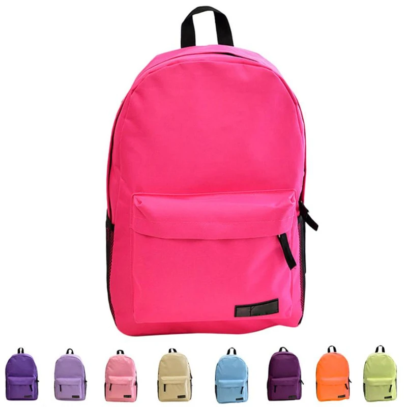 

2018 NEW backpacks for girls teenagers Fashion Simple Women Canvas Backpack Schoolbag drop shipping School Backpack O0606#30
