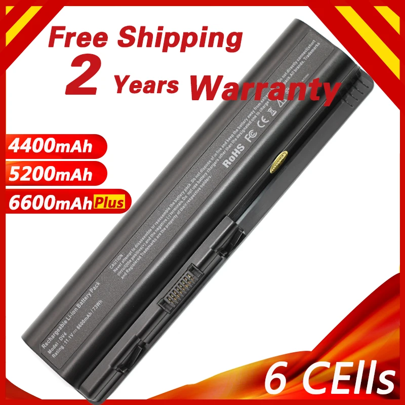 

6 cells Laptop Battery for HP Pavilion DV6 dv6-1000 DV6-2000 dv6-2100 dv6t dv6t-1000 dv6t-2000 dv6z dv6z-1000 dv6z-2000 G60 G70