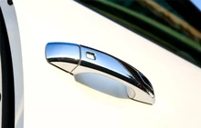 8 шт./компл. ABS Chrome Интимные аксессуары внешней автомобиля ABS СТОРОНА дверные ручки чехол накладка для Audi A4 B8 2008 2009 2010 2011 2012 2013 2014 2015