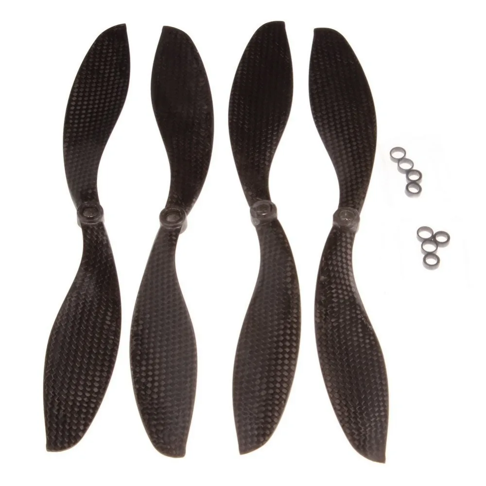 

4 x 1047 10X4.7 Inch Carbon Fiber CW/CCW Blade Props Blade for QuadCoptor 2 Pairs Quadcopter Propeller