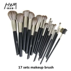 17 Unids Conjunto de Pinceles de Maquillaje Pincel de Sombra de Ojos en Polvo Pinceles de Pelo de Nylon Profesional para Maquillaje Kit de Herramientas Cosméticas Ya213-1 17 Unids Conjunto de Pinceles de Maquillaje Pincel de Sombra de Ojos en Polvo Pinceles de Pelo de Nylon Profesional para Maquillaje Kit de Herramientas Cosméticas Ya213-1
