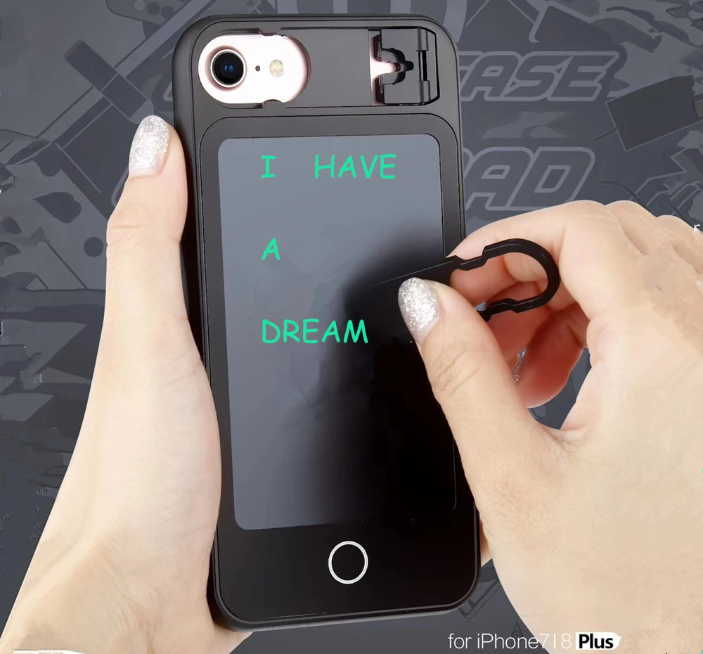 Writing Tablet Phone Case for iPhone 6S/6P/7/7P/8/8P,Mini Digital