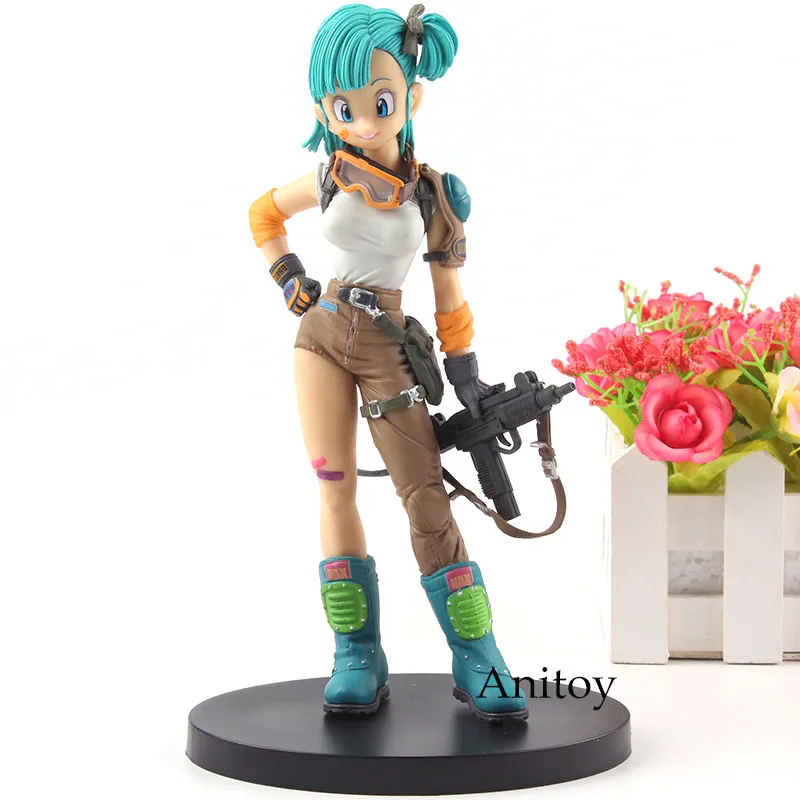 

Dragon Ball Z Scultures BIG Budokai Tenkaichi 4 Vol.7 Bulma DBZ Figure PVC Dragon Ball Bulma Action Figures Collection Model Toy