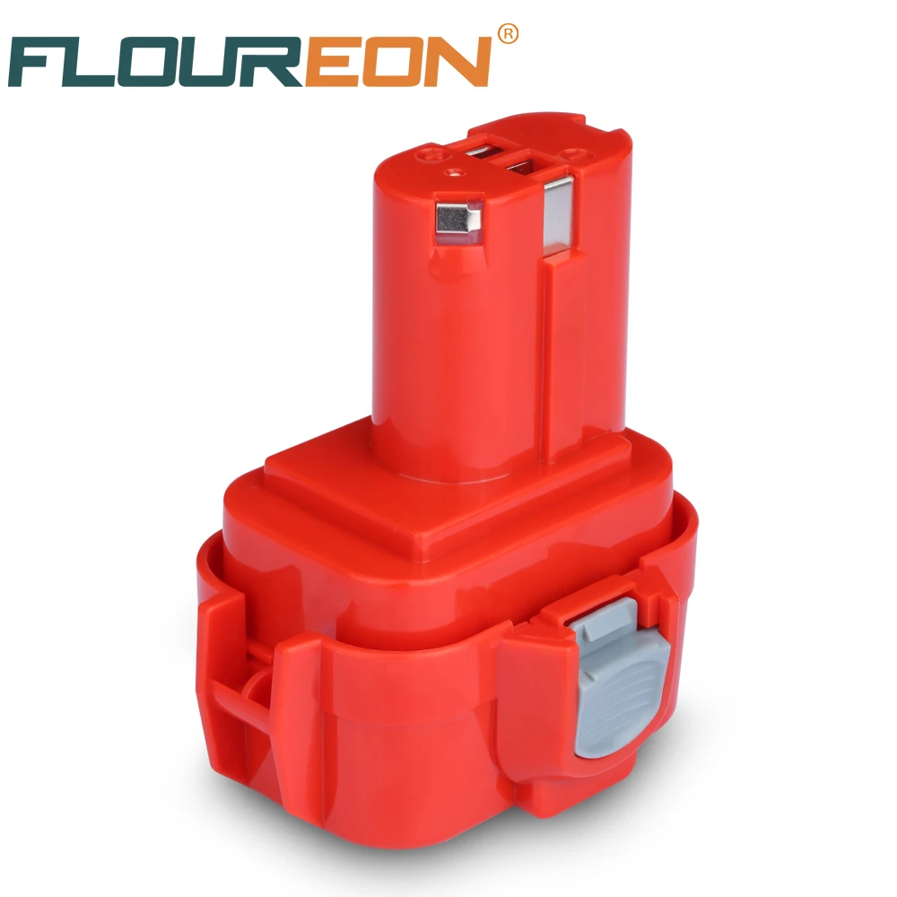 Аккумулятор FLOUREON 2000 мАч 9 6 в 2.0ач Ni CD для электроинструментов MAKITA 9120 9122 9133 9134 9135 9135A