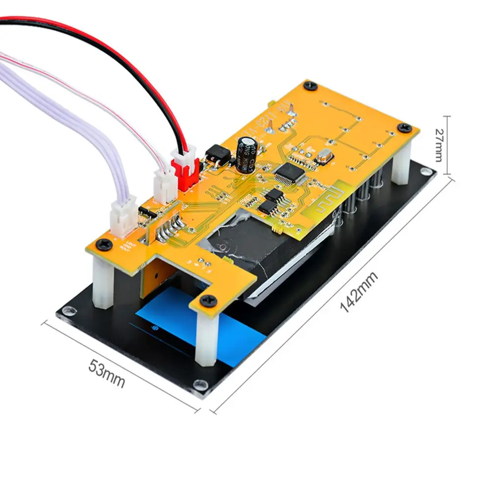 LEORY автомобильный bluetooth аудио декодер доска MP3 плеер декодирующий модуль с USB Aux DIY для усилителей доска домашний кинотеатр