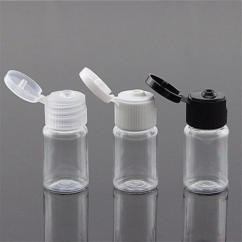 10ml Plastic Empty Body Lotion Bottles Cosmetic Cream Essential Oil