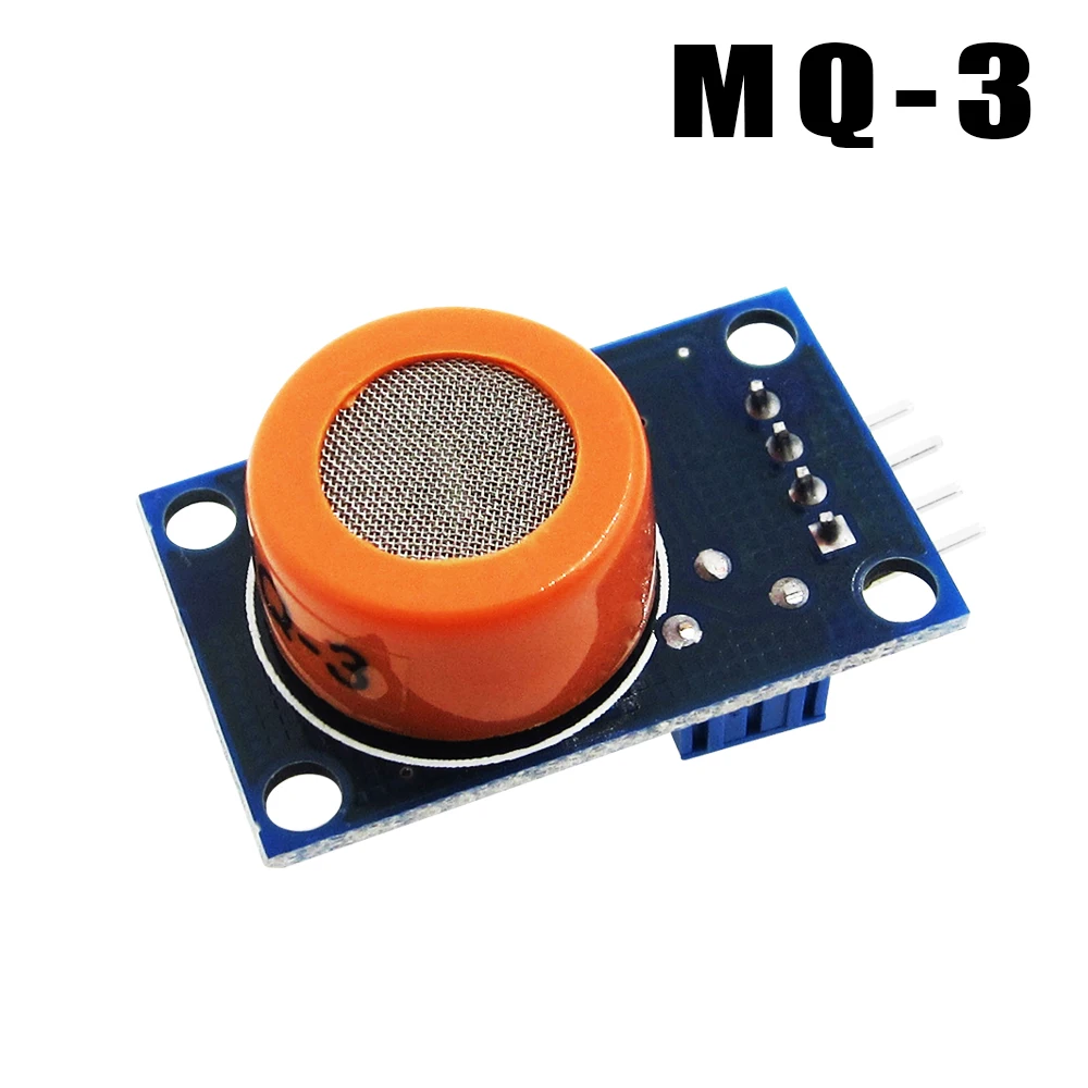 

MQ-3 Alcohol Ethanol Sensor Module Gas Detector Sensor MQ3 1PCS
