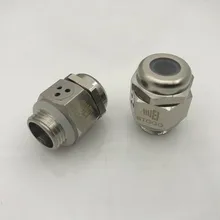 IP68 stggo M12x1.0 металла вентиляционный кабель сальник для герметизации провода с вентиляционными с прозрачной крышкой разъем для морских технических систем