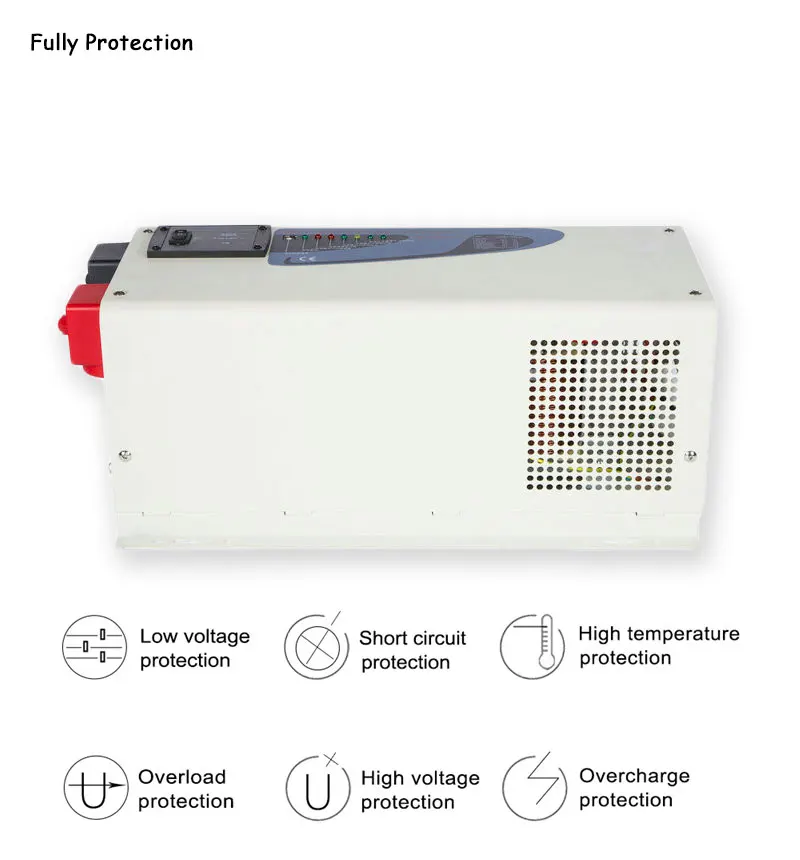 1KW-6KW выходная мощность и несеточный внутренний солнечный инвертор, DC/AC преобразователь типа 1000 Вт Солнечный onversor